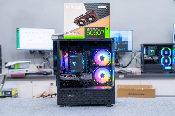 PC TTG GAMING i5 12400F - 16GB DDR4 - RTX 5060 Ti 8GB ( ALL NEW - Bảo hành 36 tháng)