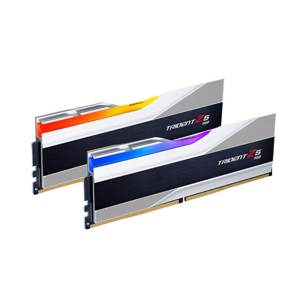 Ram G.Skill Trident Z5 RGB Sliver 32GB (2x16GB) DDR5 Bus 5600MHz (F5-5600J4040C16GX2-TZ5RS)

