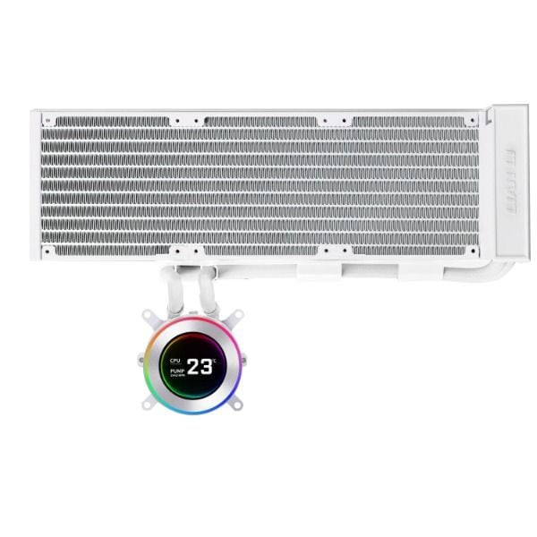 Tản nhiệt AIO Lian Li HydroShift LCD 360TL Wireless Fan White