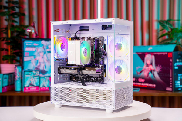PC TTG AMD GAMING RYZEN 5 7500X3D - RTX 3060 12GB OC WHITE