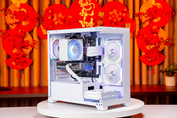 PC TTG AMD GAMING RYZEN 5 7500X3D - RTX 5060 Ti 8GB OC WHITE