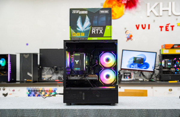 PC TTG GAMING i5 12400F - 8GB DDR4 - RTX 3060 12GB
