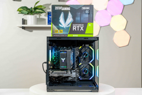 PC TTG AMD GAMING Ryzen 7 5700X - 8GB DDR4 - RTX 3050 6GB