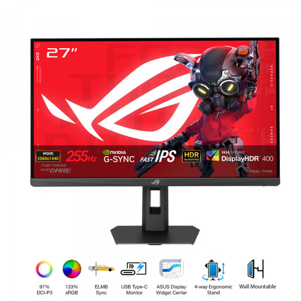 Màn Hình Gaming ASUS ROG Strix XG27ACMES (27 inch - IPS - 2K - 255Hz - 1ms)
