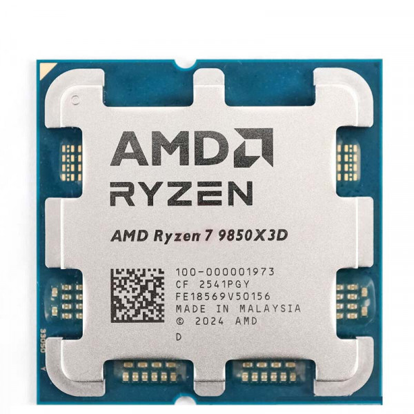 CPU AMD Ryzen 7 9850X3D (8 Nhân 16 Luồng | 5.6GHz | 96MB Cache L3 | AM5) - TRAY
