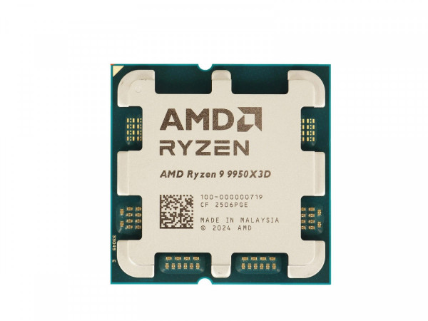 CPU AMD Ryzen 7 9850X3D (8 Nhân 16 Luồng | 5.6GHz | 96MB Cache L3 | AM5) - TRAY
