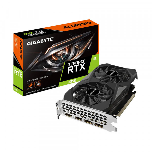 Card màn hình Gigabyte RTX 3050 6GB WINFORCE OC V2
