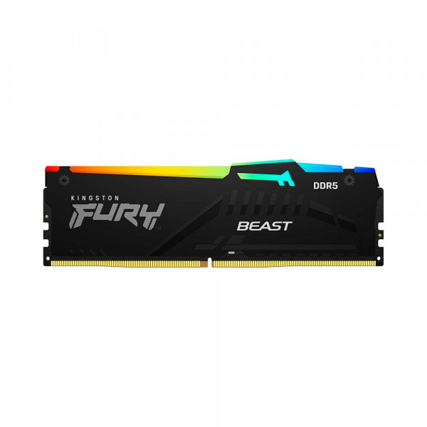RAM Kingston FURY Beast RGB 16GB (1x16GB) DDR5 6000Mhz (KF560C36BBE2A-16WP) (AMD EXPO+INTEL XMP)
