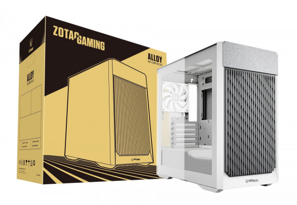 VỎ CASE ZOTAC GAMING ALLOY WHITE mATX
