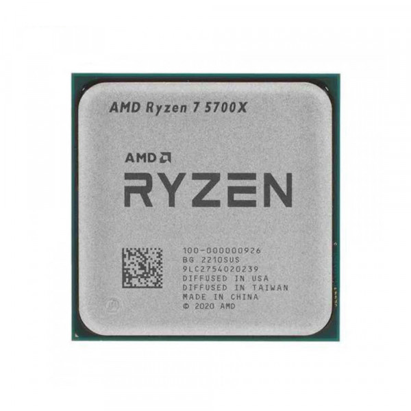 CPU AMD RYZEN 7 5700X ( 3.4 GHz (4.6GHz Max Boost) / 36MB Cache / 8 cores, 16 threads / 65W / Socket AM4) TRAY
