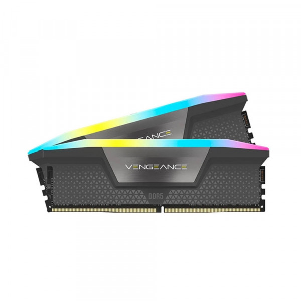 RAM PC CORSAIR VENGEANCE RGB 96GB (2x48GB) DDR5 6000Mhz (CMH96GX5M2E6000C36)

