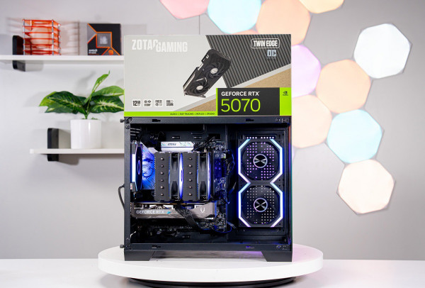 PC TTG GAMING i7 14700F - 16GB DDR4 - RTX 5070 12GB OC
