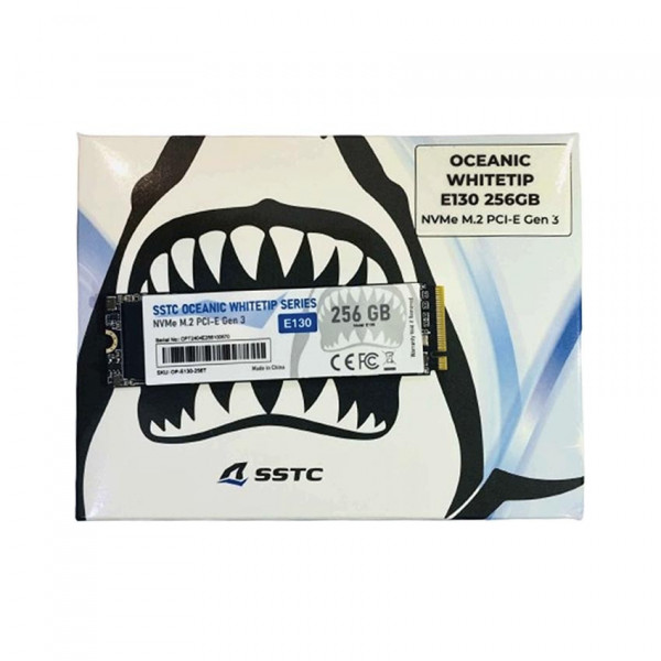Ổ Cứng SSD SSTC Oceanic Whitetip E130 256GB M.2 2280 PCIe NVMe (Gen 3x4)
