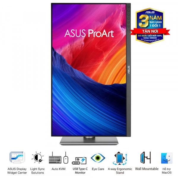 Màn Hình Đồ Họa ASUS ProArt PA27JCV (27 inch - IPS - 5K - 60Hz - 5ms - Speaker )
