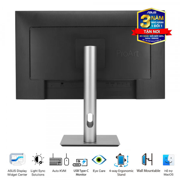 Màn Hình Đồ Họa ASUS ProArt PA27JCV (27 inch - IPS - 5K - 60Hz - 5ms - Speaker )
