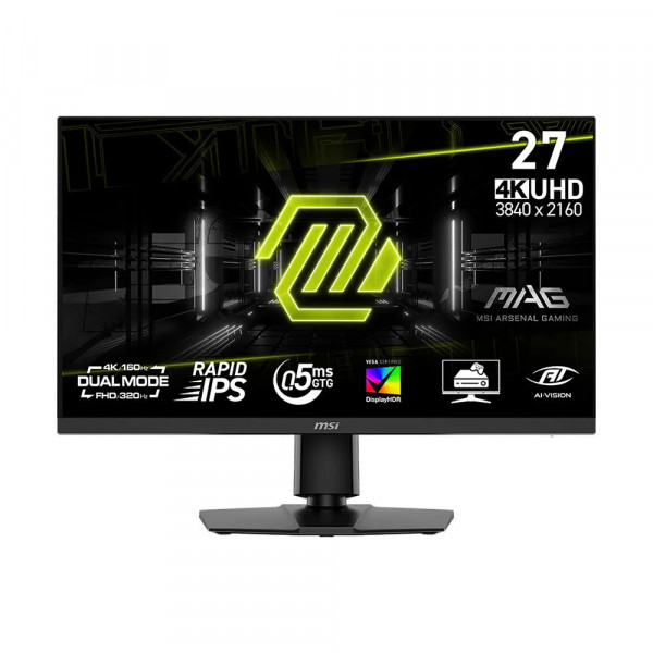 Màn Hình MSI MAG 272URDF E16 (26.5 inch - Rapid IPS - 4K - 160Hz (FHD - 320Hz)- 0.5ms)