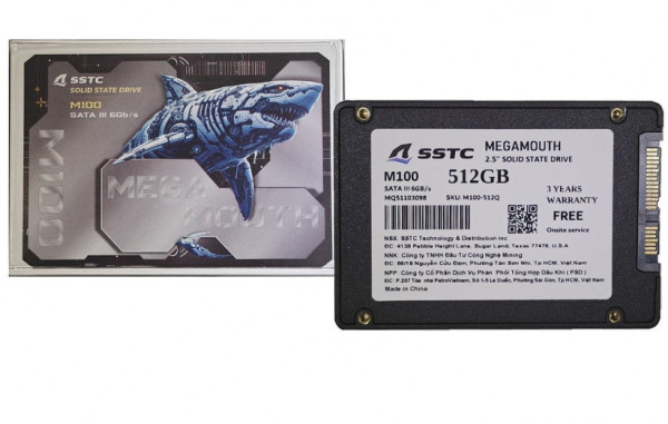 Ổ cứng SSD SSTC M100 512GB | SATA III, 2.5