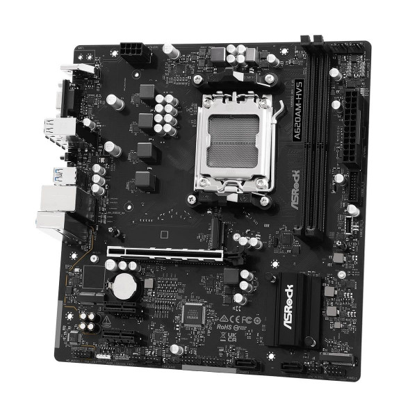 Mainboard ASRock A620AM - HVS (Chipset AMD A620A, Socket AM5, 2xDDR5, Micro-ATX)