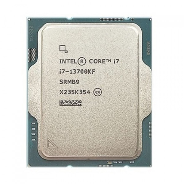 CPU Intel Core i7-13700KF - TRAY (3.4GHz turbo up to 5.4Ghz, 16 nhân 24 luồng, 24MB Cache, 125W) - Socket Intel LGA 1700/Raptor Lake)