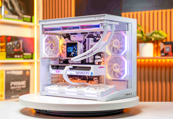 PC TTG GAMING LUXURY i5 14600KF - RTX 5060 8GB OC WHITE