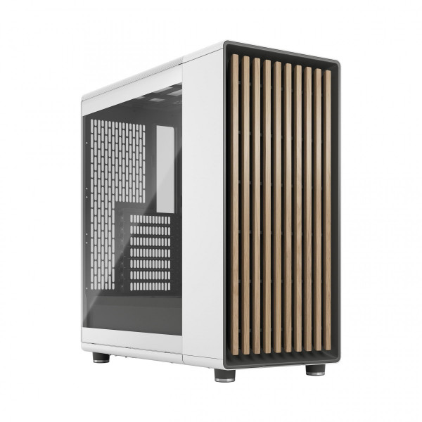 Vỏ Case Fractal Design North Chalk White TG Clear Tint (ATX/Mid Tower/Màu Trắng)