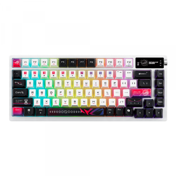 Bàn phím cơ Asus ROG Azoth X Wireless NX Snow V2 switch