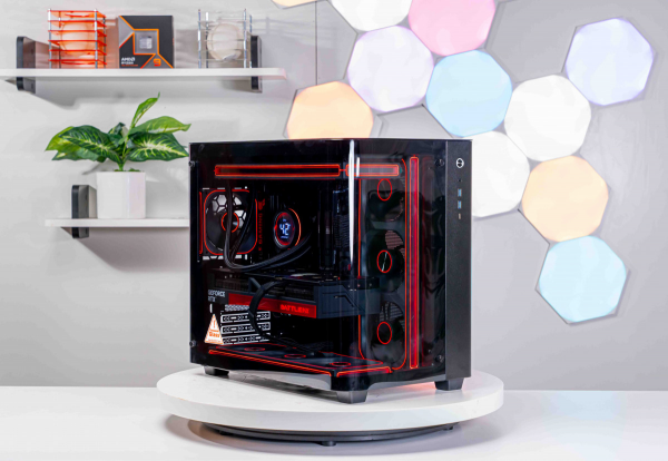 PC TTG AMD GAMING LUXURY RYZEN 7 7800X3D - RTX 5070 Ti 16GB BLACK