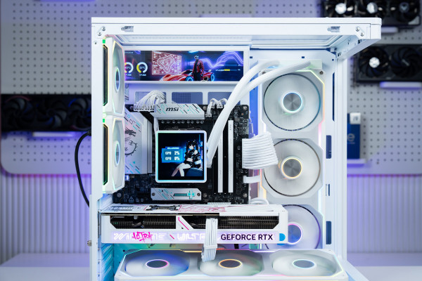PC TTG AMD GAMING LUXURY RYZEN 7 9800X3D - RTX 5070 12GB OC WHITE
