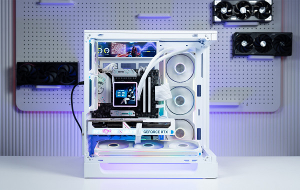 PC TTG AMD GAMING LUXURY RYZEN 7 9800X3D - RTX 5070 12GB OC WHITE
