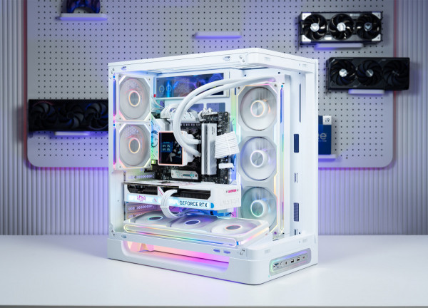 PC TTG AMD GAMING LUXURY RYZEN 7 9800X3D - RTX 5070 12GB OC WHITE