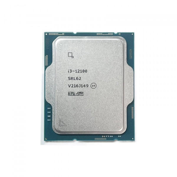 CPU INTEL CORE I3 12100 - TRAY (3.3GHZ TURBO UP TO 4.3GHZ, 4 NHÂN 8 LUỒNG, 12MB CACHE, 58W)- SOCKET INTEL LGA 1700)
