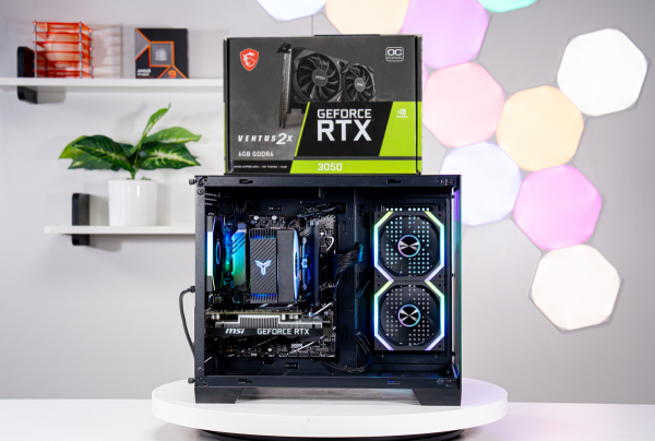 PC AMD GAMING TTG RYZEN 5 7500F | 16GB DDR5 |  RTX 3050 6GB OC