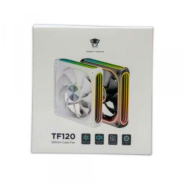 FAN JUNGLE LEOPARD TF-120 ARGB WHITE