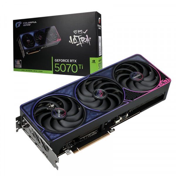 Card màn hình Colorful iGame GeForce RTX 5070 Ti Ultra OC SFF 16GB-V
