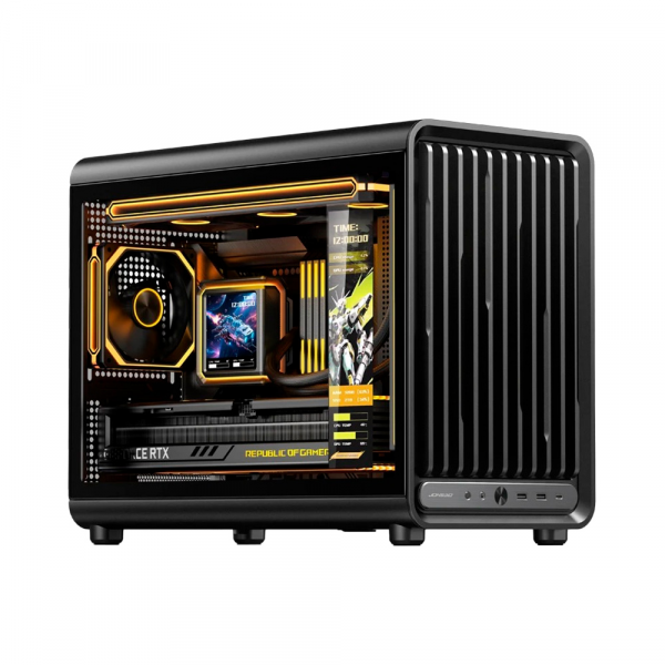 Vỏ máy tính JONSBO D33 BLACK (Mini Tower/ M-ATX/ Đen)