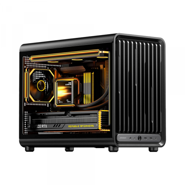 Vỏ máy tính JONSBO D33 BLACK (Mini Tower/ M-ATX/ Đen)