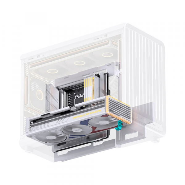 Vỏ máy tính JONSBO D33 WHITE (Mini Tower/ M-ATX/ Trắng)