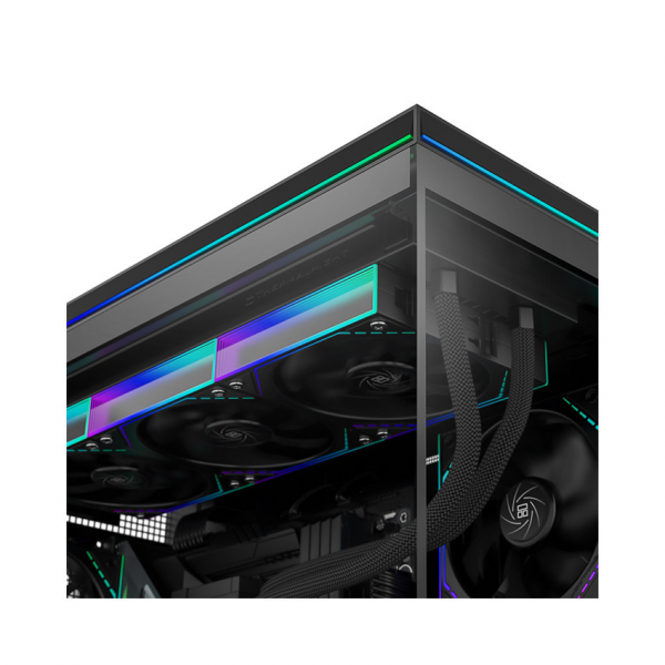 Vỏ case Thermalright TL-M10 Vision BLACK ( M-ATX có màn hình 9.2 inch )